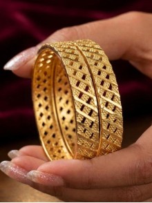 Gold Plated Bangles